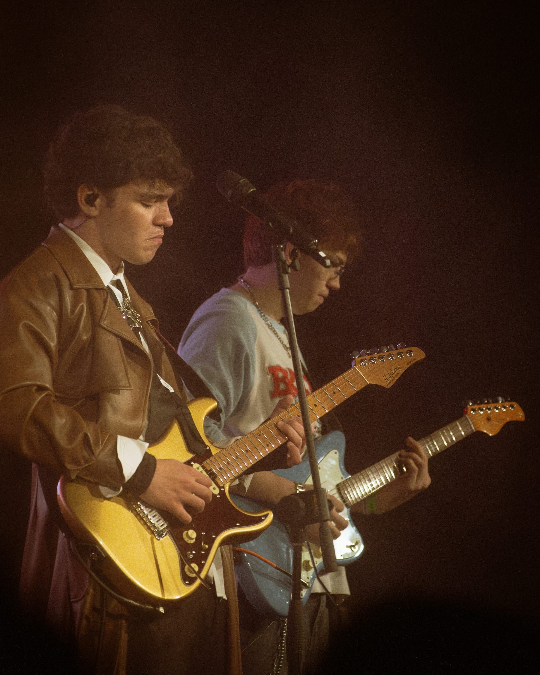 Momento en vivo de la banda